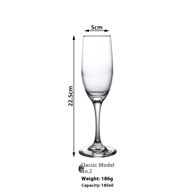 Goblet Champagne Glass Classic No 2 - Shop at LoveMi