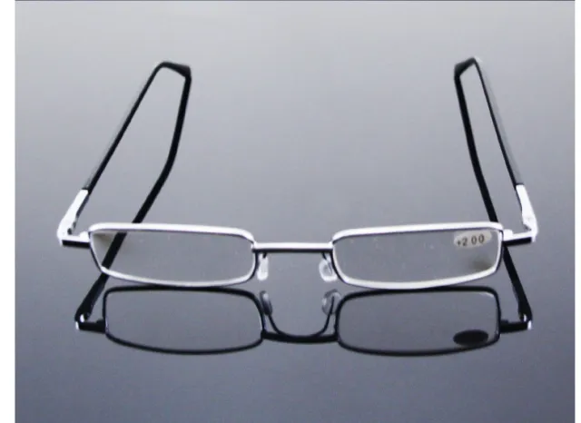 Aluminum Pen Holder Reading Glasses Metal Spring Black - Shop at LoveMi