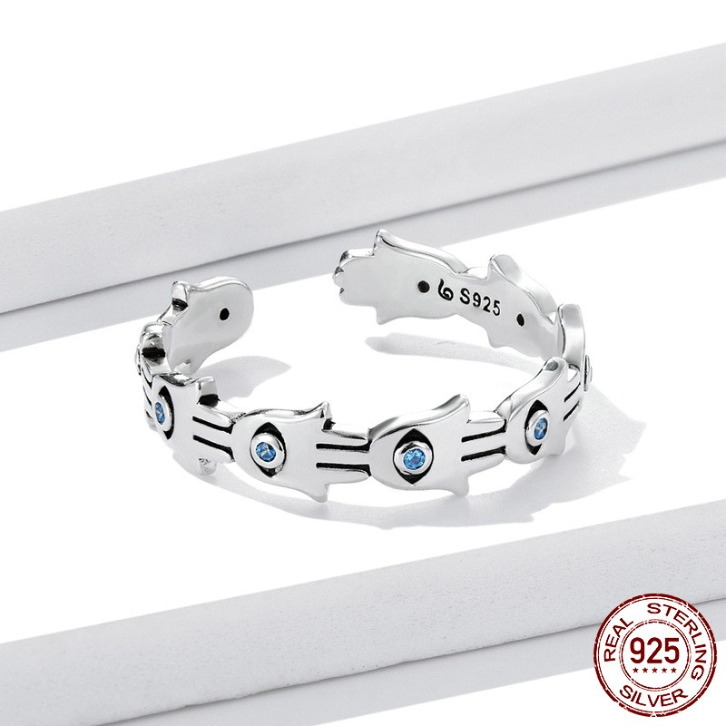 European And American Popular Palm Finger Ring Jewelry
