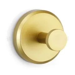 Suction Cup No Trace In Bathroom Vacuum Viscose High-grade Punch-free Wall-mounted Clothes Hook - Sucker Brushed Gold - View 1