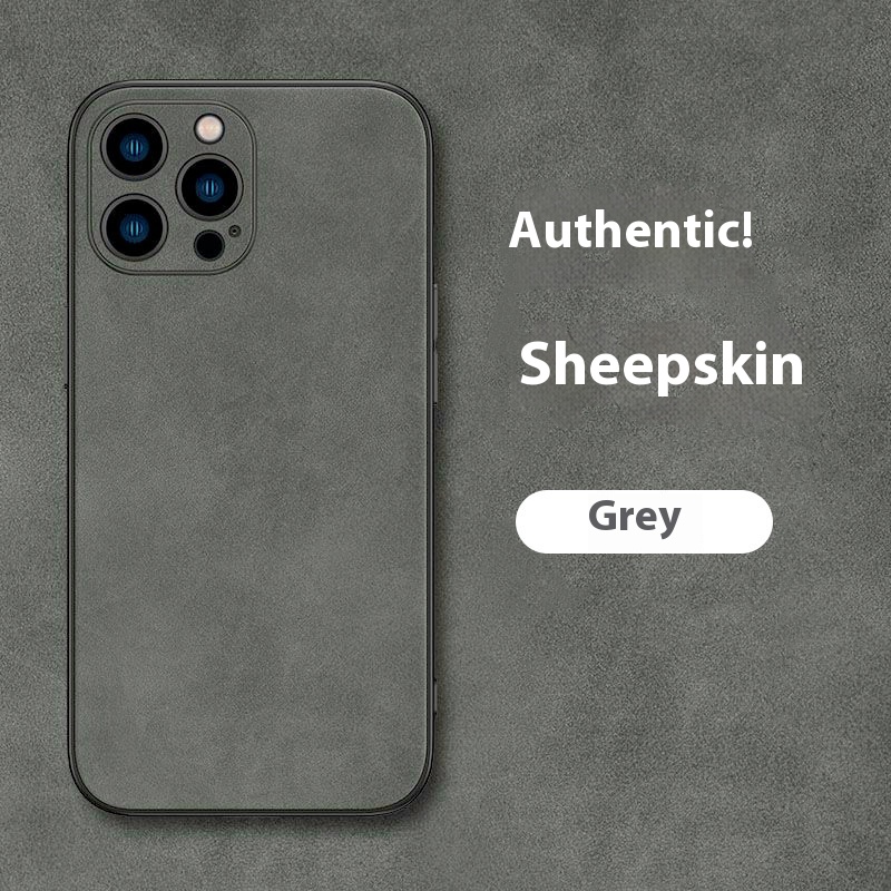Mobile Phone Shell For IPhone Simple Sheepskin Men’s High Sense