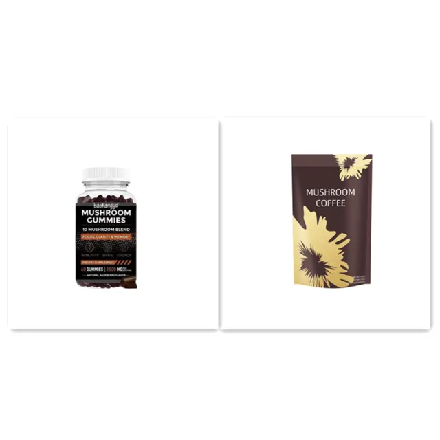 Mushroom Soft Candy 60 Bear shaped Three in one Dietary Supplement Nutrition Candy Set - Shop at LoveMi