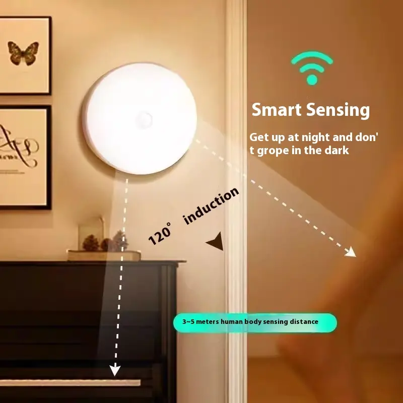 Human Body Automatic Induction Lamp Small Night