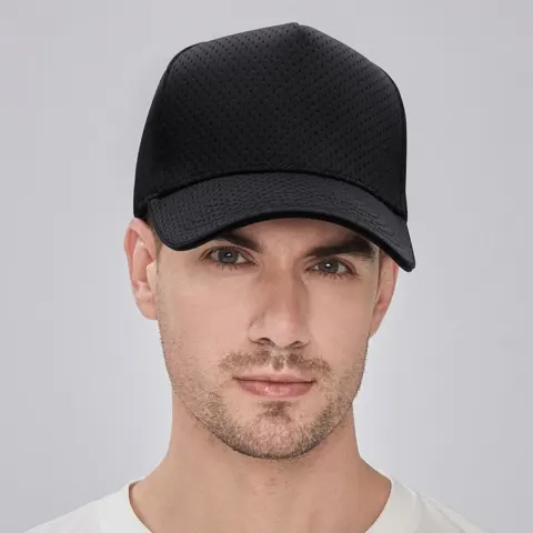 Full Mesh Breathable High Crown Baseball Cap
