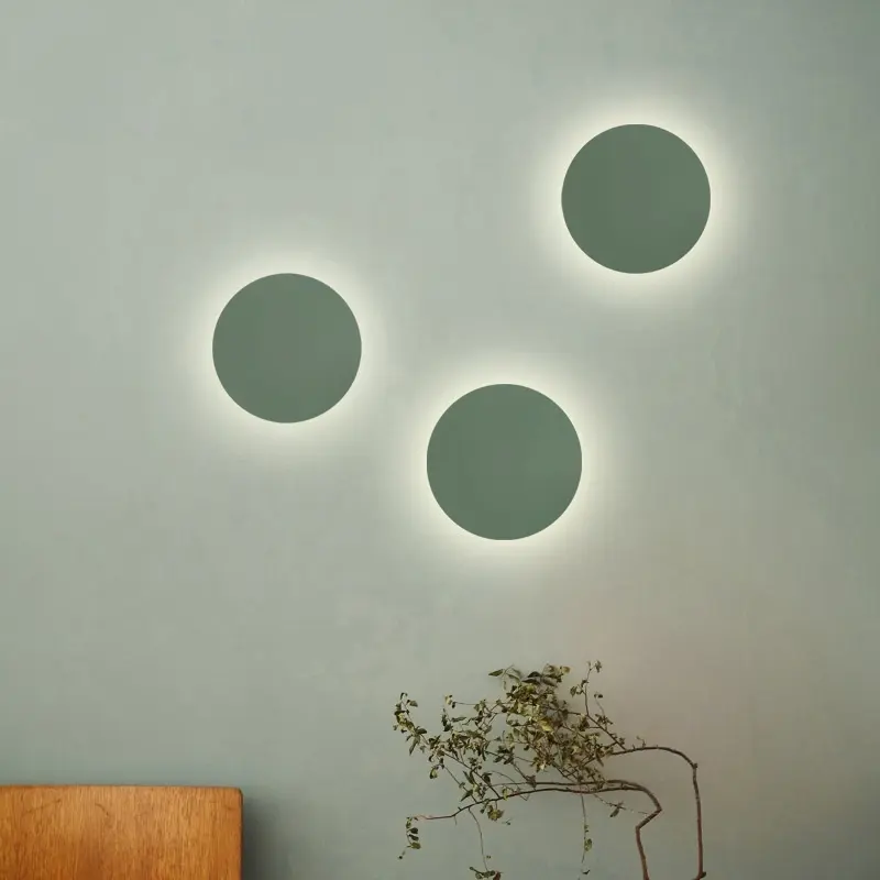 Circular Strip Wall Lamp Living Room Bedroom