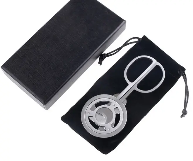 Windmill Cigar Cutter Stainless Steel Creative Multicolor