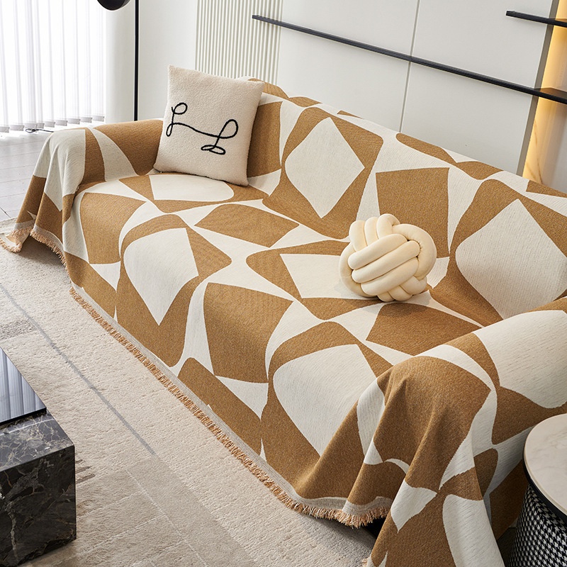 Chenille Simple Sofa Cover Four Seasons Universal Non-slip