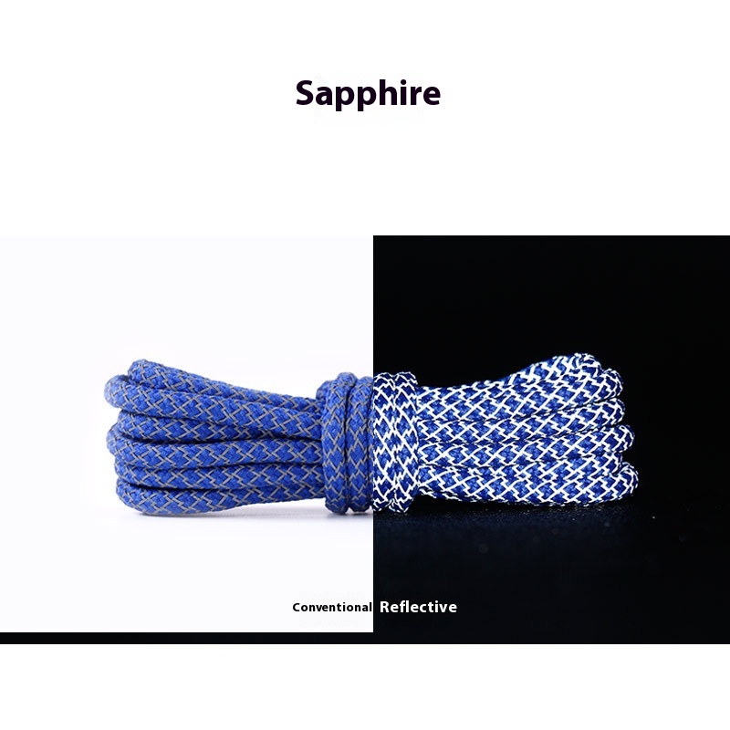 Simple Woven Round Glowing Shoelaces - Image 18