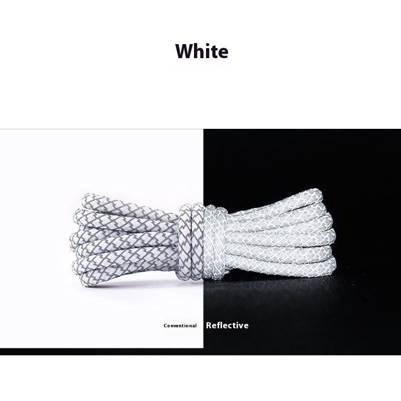 Simple Woven Round Glowing Shoelaces - Image 19