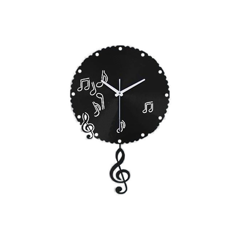 Black Wall Clock