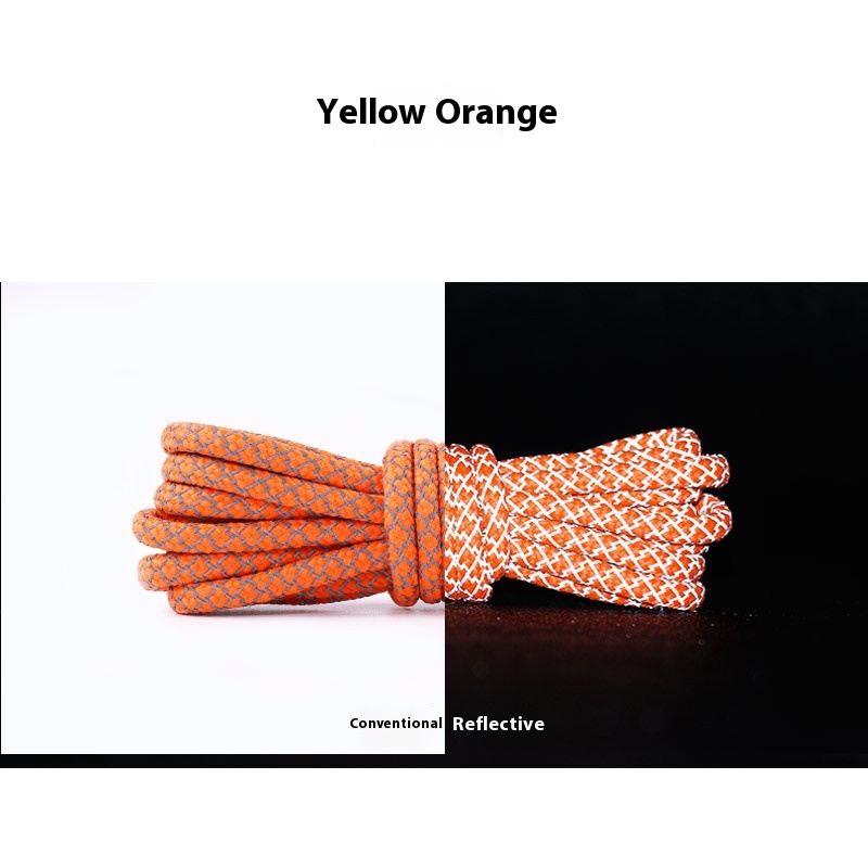 Simple Woven Round Glowing Shoelaces - Image 7