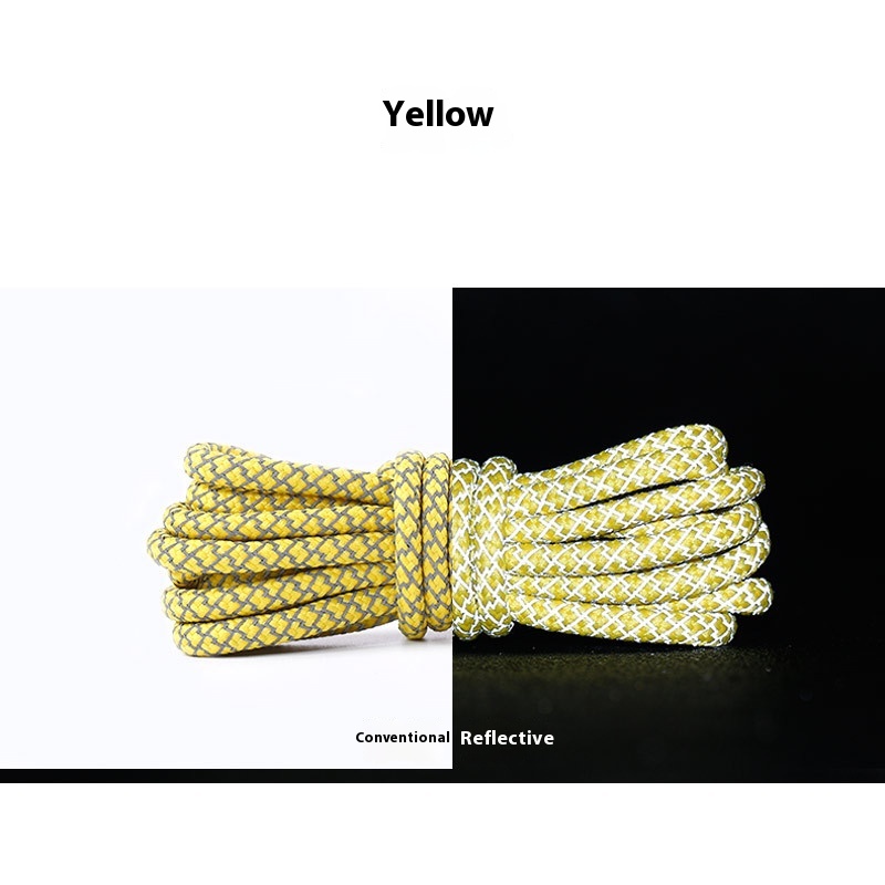 Simple Woven Round Glowing Shoelaces - Image 11