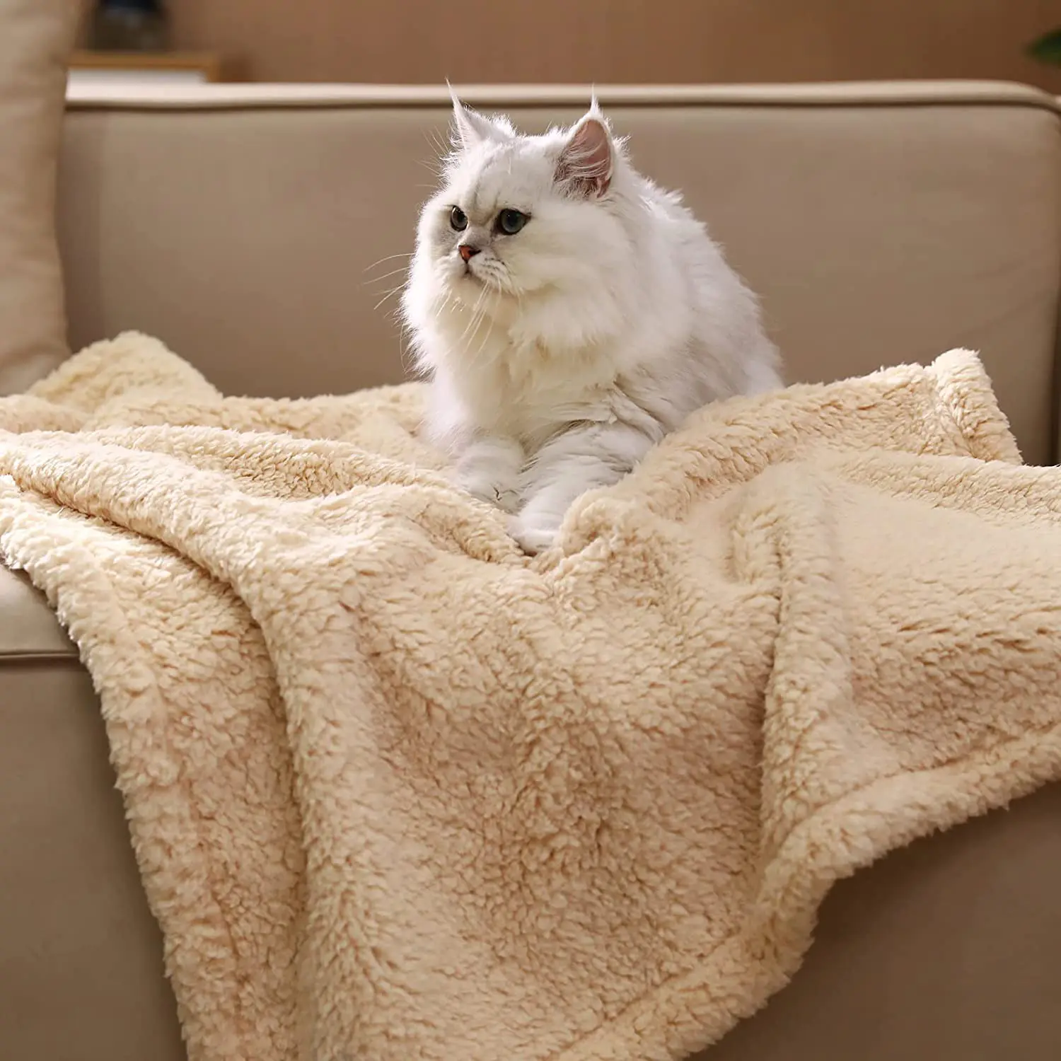 Shu Cotton Velvet Pet Blanket Dog Warm