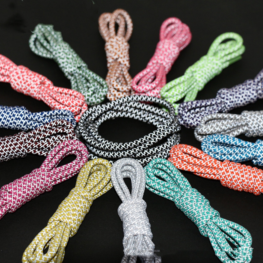 Simple Woven Round Glowing Shoelaces - Image 8