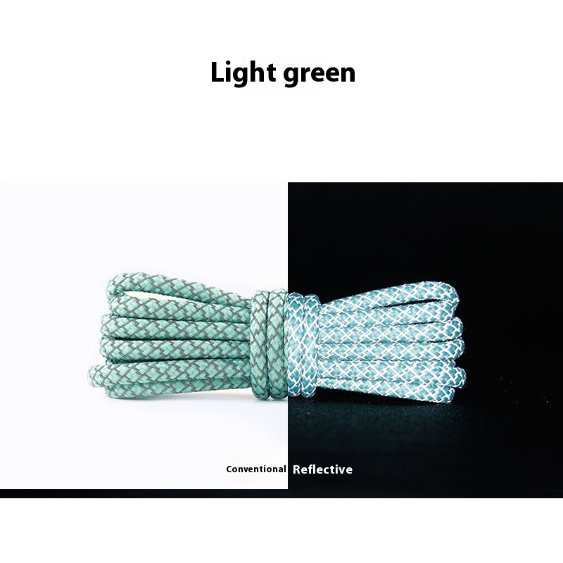 Simple Woven Round Glowing Shoelaces - Image 20