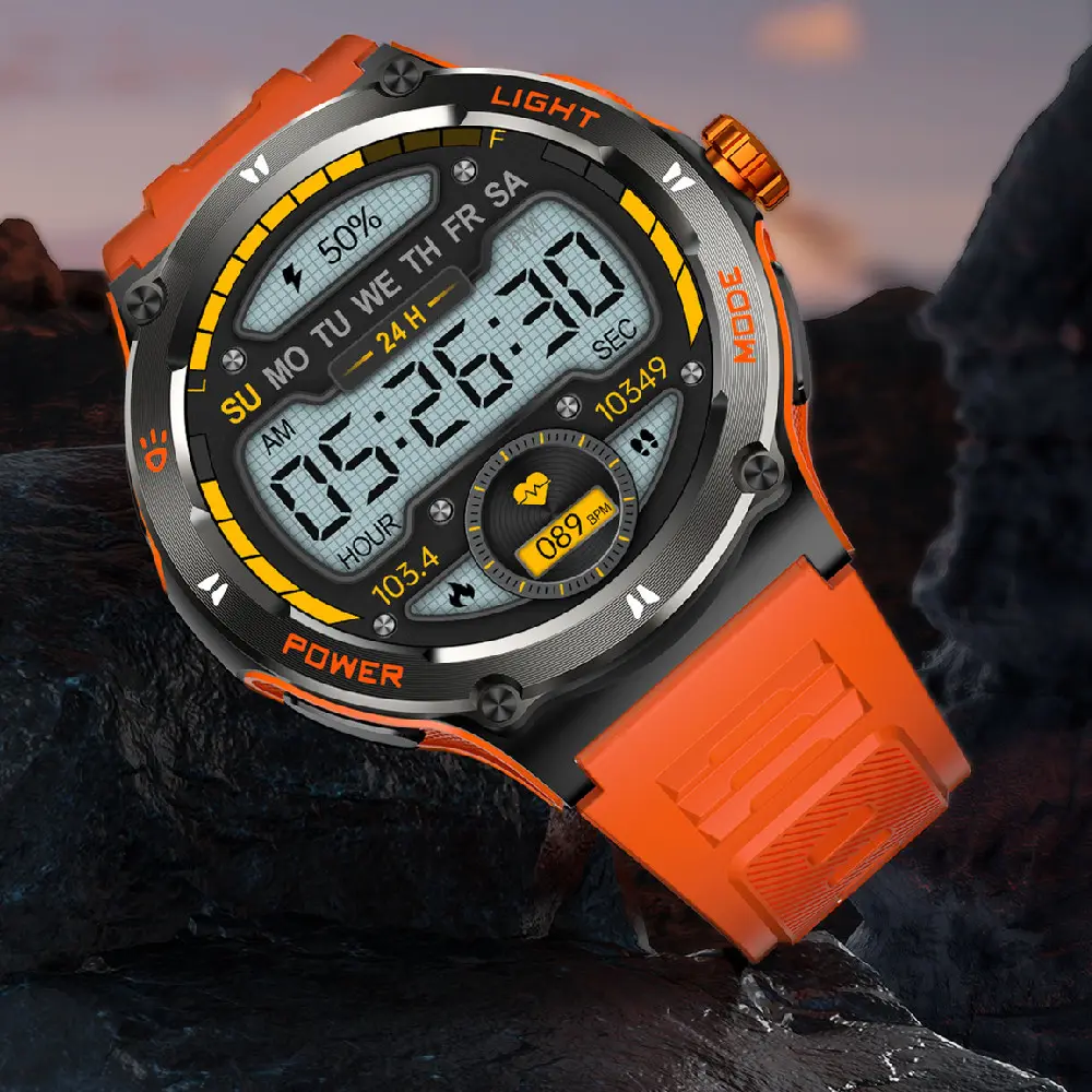 Smart Watch LED Lighting Outdoor Sports Waterproof