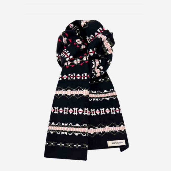 Autumn And Winter Warm Temperament Wild Atmosphere Couple Scarf