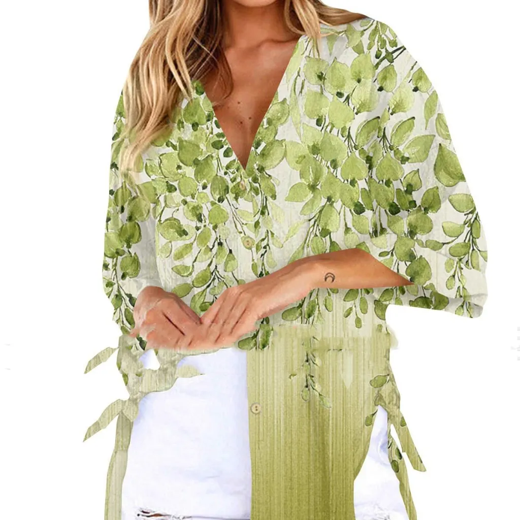 Medium To Long Loose Casual Shirt - Cf109
