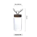 Medium Silver Antlers