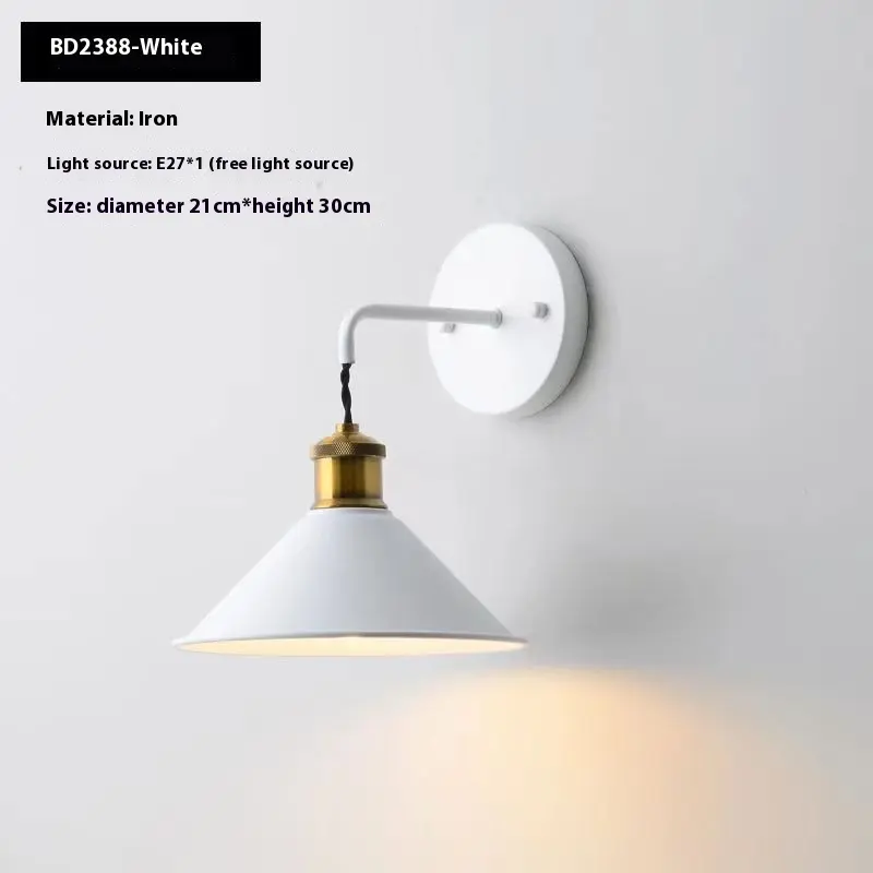 Color Macaron Lamps Corridor Aisle Simple