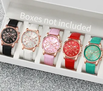 Three eye watches, retro GENEVA, Geneva students