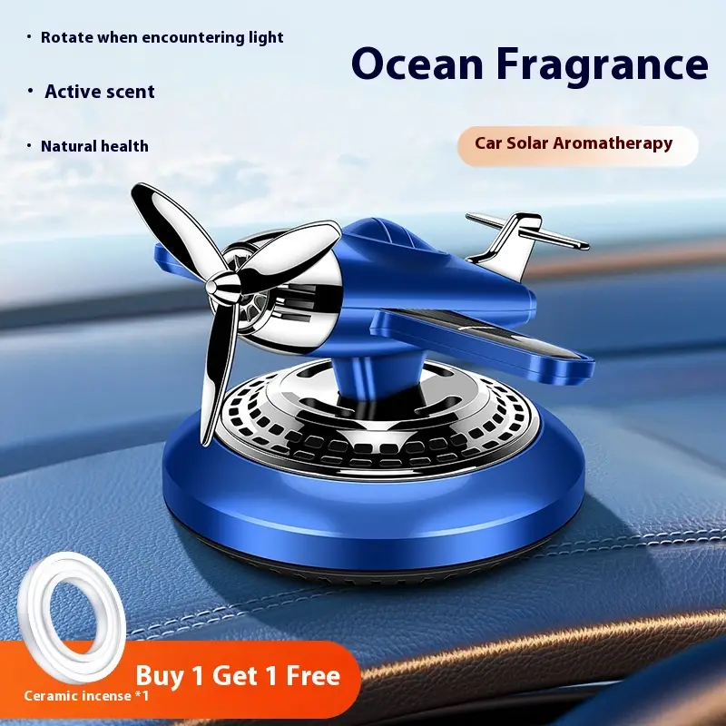 Car Aromatherapy Solar Fighter Perfume Decoration