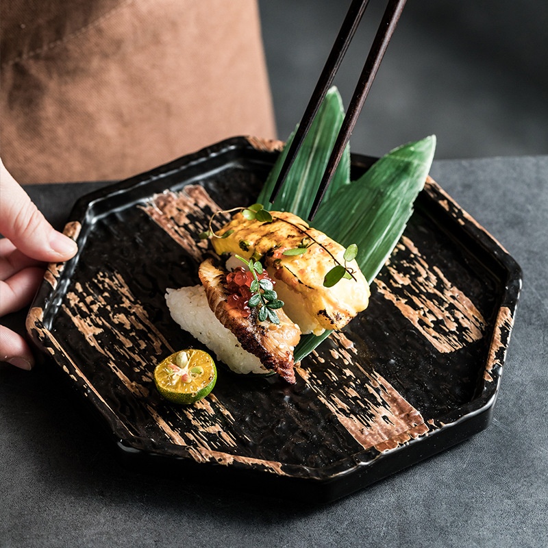Underglaze Creative Sashimi Food Plate Dessert