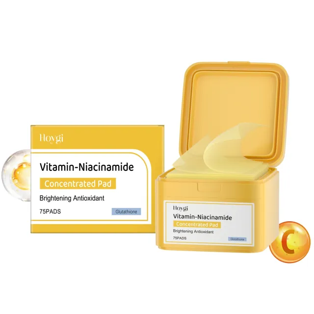 Vitamin Nicotinamide Wet Compress Cotton Pad 75 Pads - Shop at LoveMi