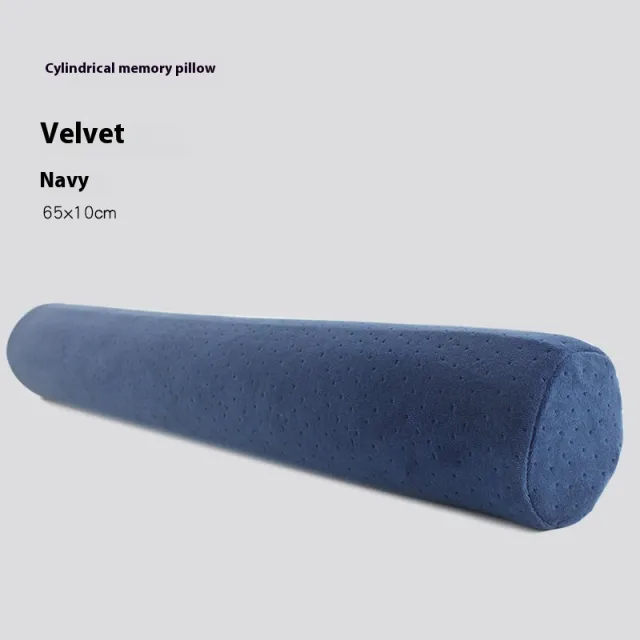 Household Fashion Cylindrical Long Candy Pillow Navy Blue - Shop at LoveMi