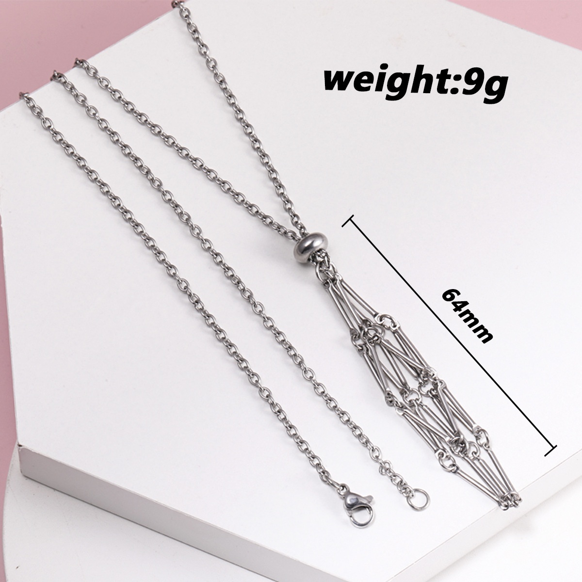 Alloy Mesh Chain Necklace European And American Fashion