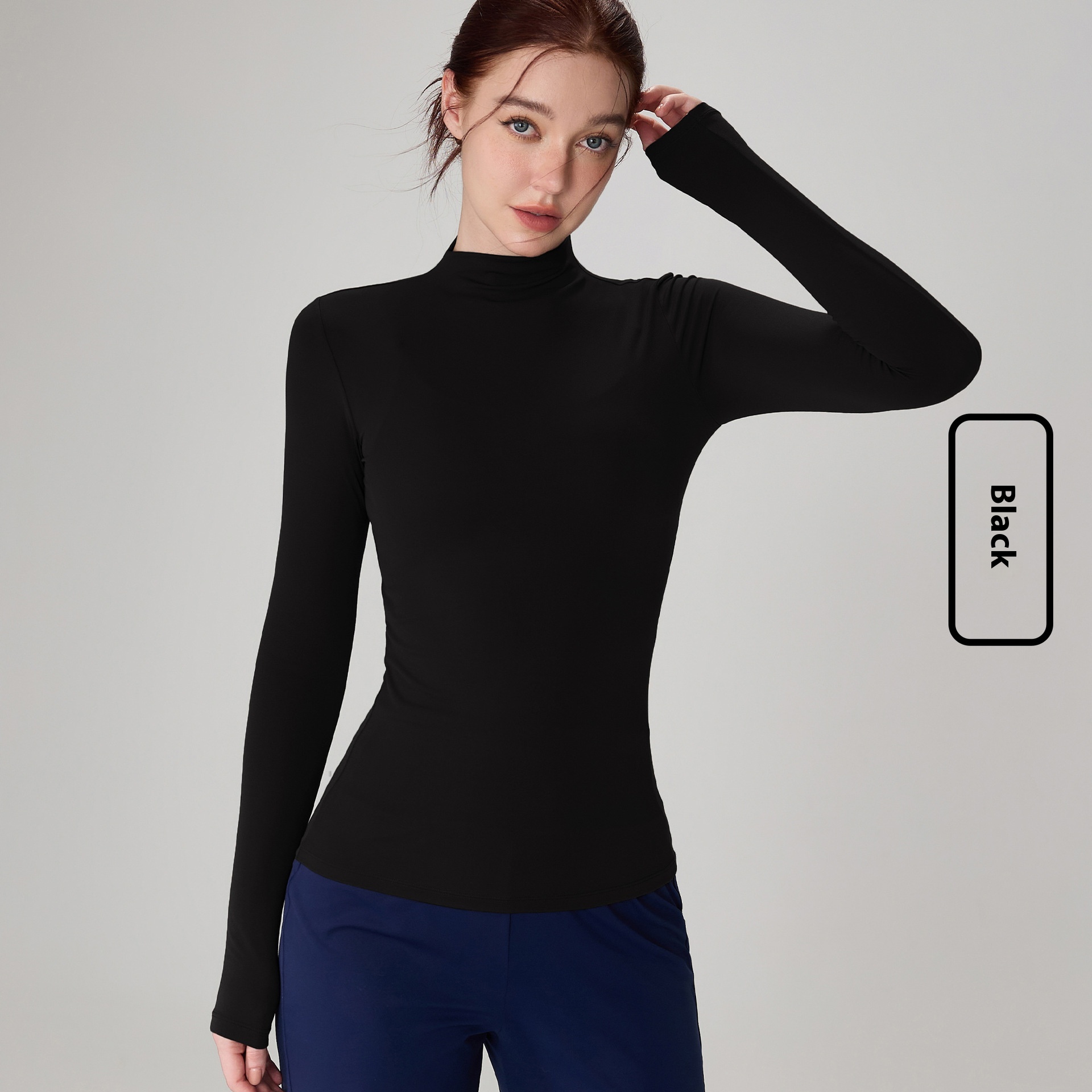 Long Sleeve Casual Slim Bottoming Shirt