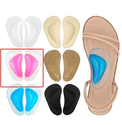 Silicone Arch Support Correction Flat Foot Pink - Shop at LoveMi