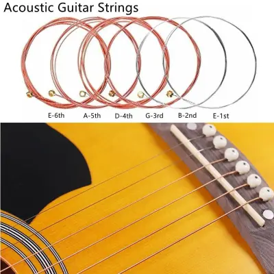 Guitar String Red Copper String Brass String Color String Coated String Rust-proof