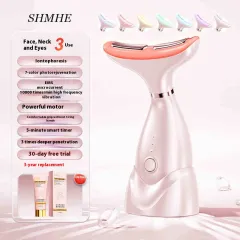 Beauty Instrument Household Face Lifting And Tightening - Pink - View 1