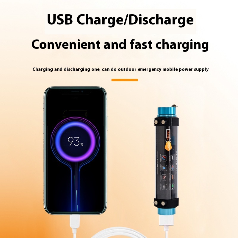 Waterproof Outdoor Charging Multifunctional Campsite Light - Image 2