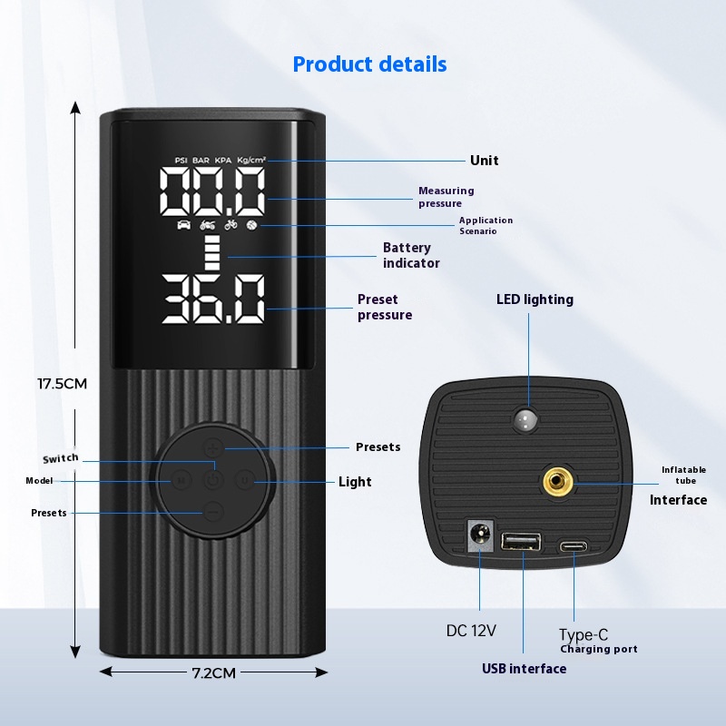 Outdoor Intelligence Wireless Lighting Portable Vehicle - Image 2