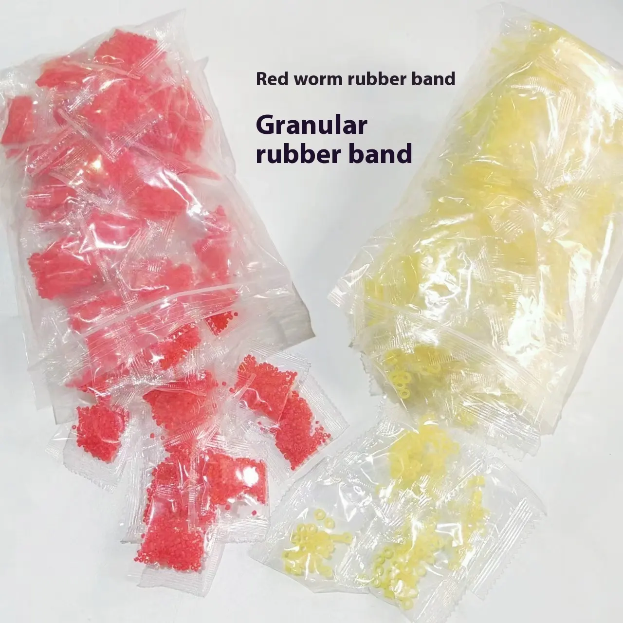 Fishing Accessories Bagged Red Worm Earthworm Clip