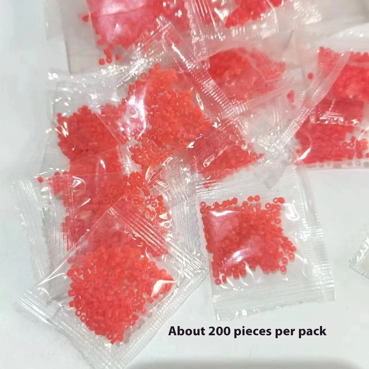 Fishing Accessories Bagged Red Worm Earthworm Clip Rubber Band Fast Binding