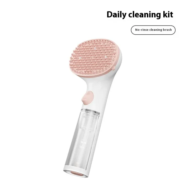 3 In 1 Pet Steam Brush Pet Cleaning Adjustable Comb Wash free Comb Hair Removal Grooming Supplies Pets Accessories White Pink - Shop at LoveMi