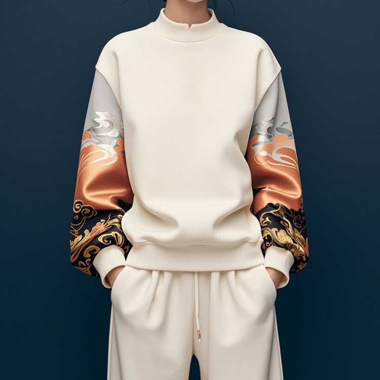 High-grade Sweater Pants Two-piece Set For Women