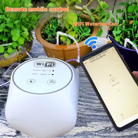 Remote WIFI Automatic Watering Device Drip Irrigation System Intelligent