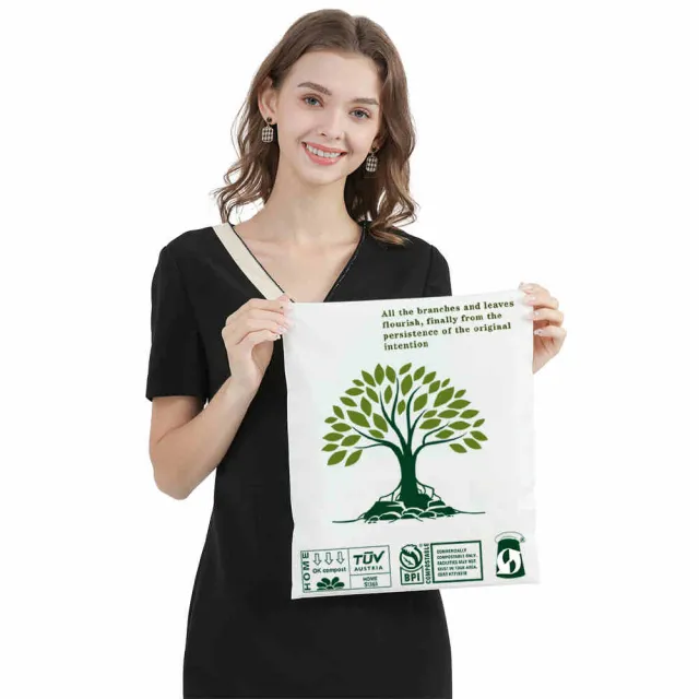 Eco friendly Courier Bags Biodegradable Courier Bags White - Shop at LoveMi