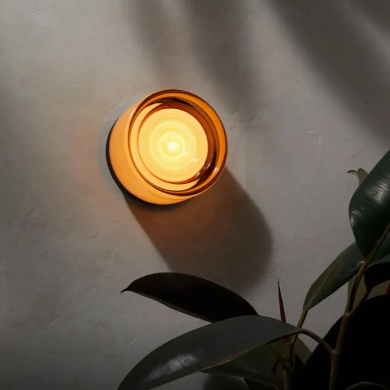 Bedroom Bedside Corridor Corrugated Dimple Potato Chips Wall Lamp