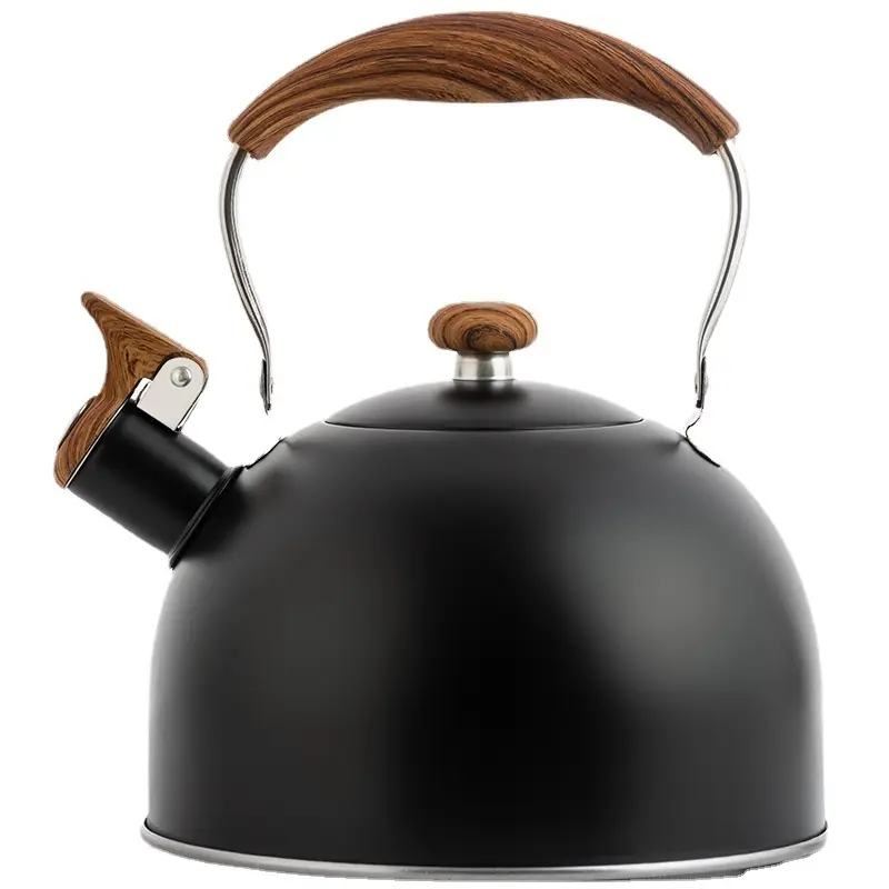 Large Capacity Portable Black Whistle Kettle For Household Use