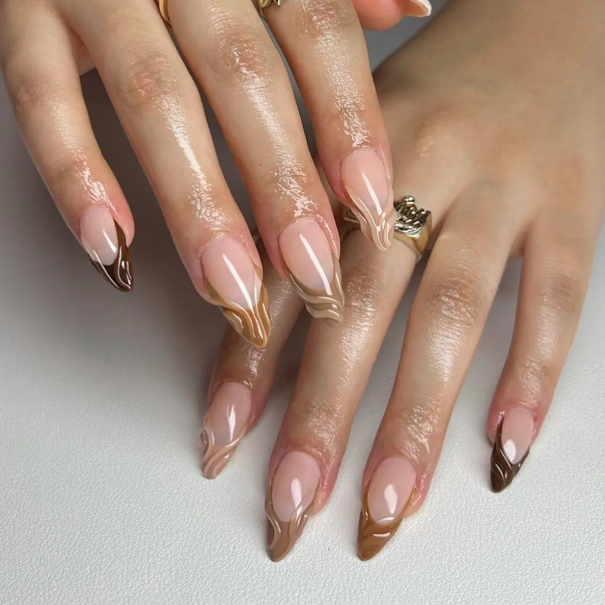 Maillard Brown French Wear Armor 3D Almond