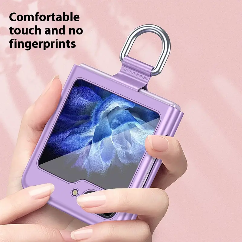 Folding Frosted Ring Integrated Protective Sleeve