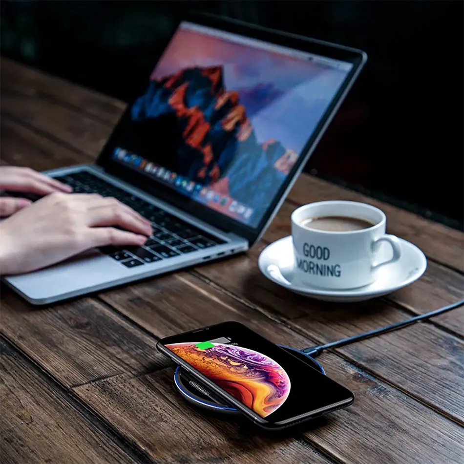 Wireless Charger For I-Phone Fast Charging Pad