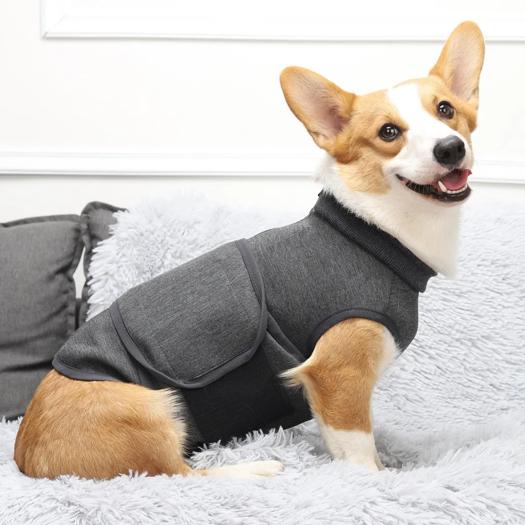 Soothing Clothes Anti-scare Pet Mood Soothing Clothes - Dog Soothing Clothes Gray