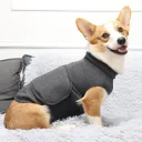 Dog Soothing Clothes Gray