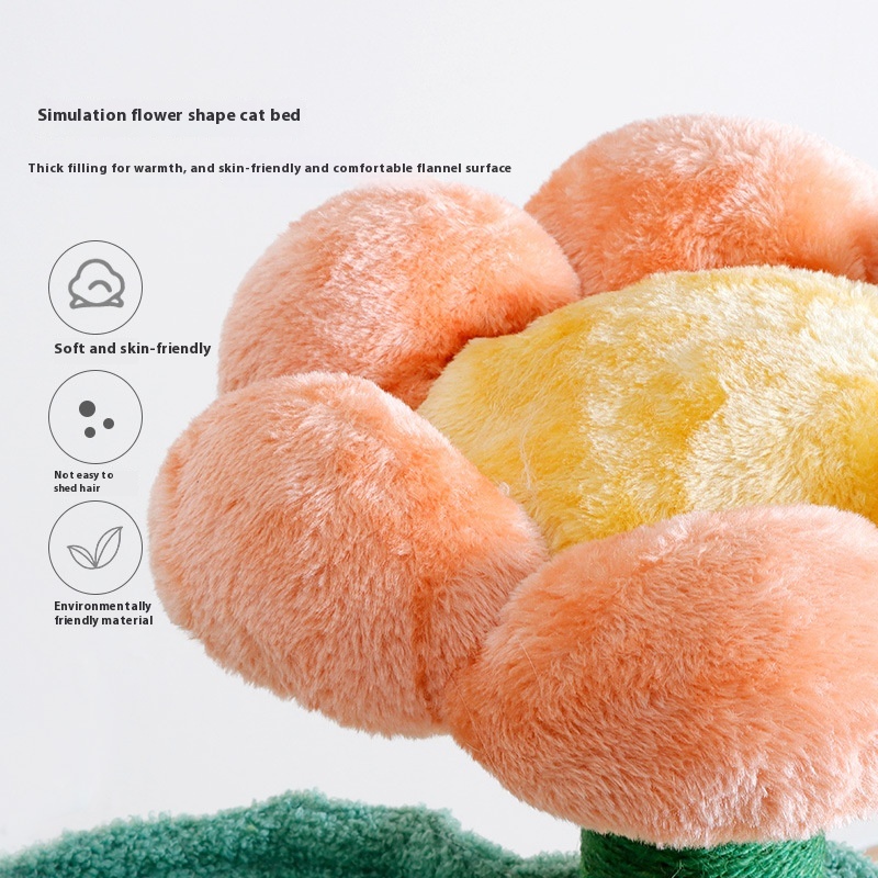 Sisal Flower Cat Climbing Frame